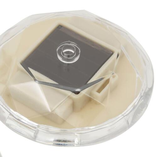 Soldrevne LED-havelamper 6 stk. 9x7,8x29,5 cm