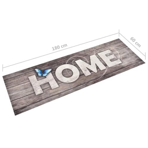 Køkkenmåtte 60x180 cm vaskbar Home