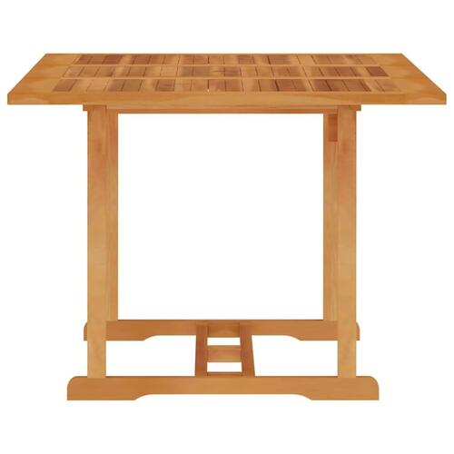 Havebord 150x90x75 cm massivt teaktræ