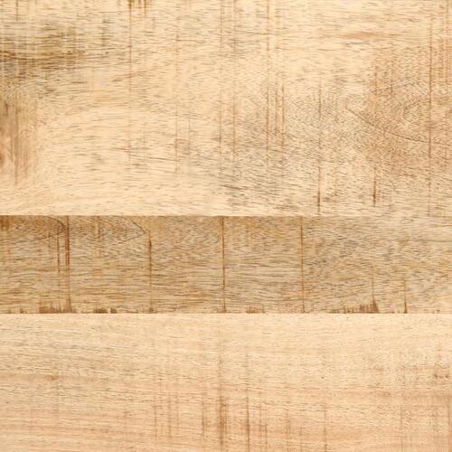 Sengebord 40x32x46 cm massivt ru mangotræ