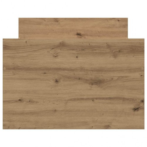 Sengeramme 90 x 190 cm med 4 skuffer - egetræsfarve