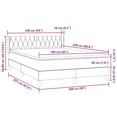 Sengeramme 90 x 190 cm med 4 skuffer - egetræsfarve