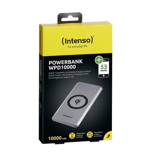 Powerbank INTENSO 7343531 10000 mAh Sølvfarvet