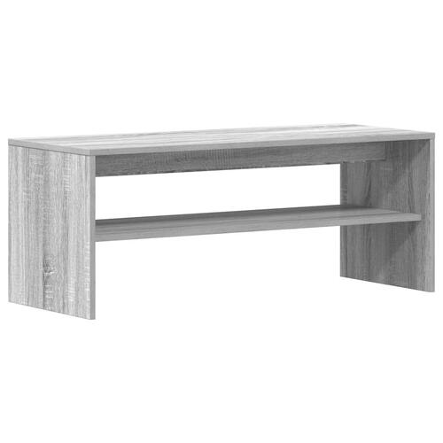 Tv-bord 100x40x40 cm konstrueret træ grå sonoma-eg