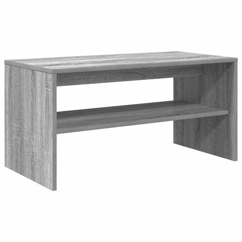 Tv-bord 80x40x40 cm konstrueret træ grå sonoma-eg