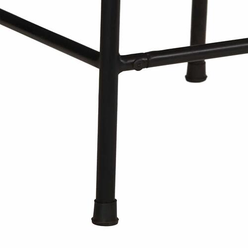Barstole 4 stk. 46x35,5x80 cm massivt genbrugstræ