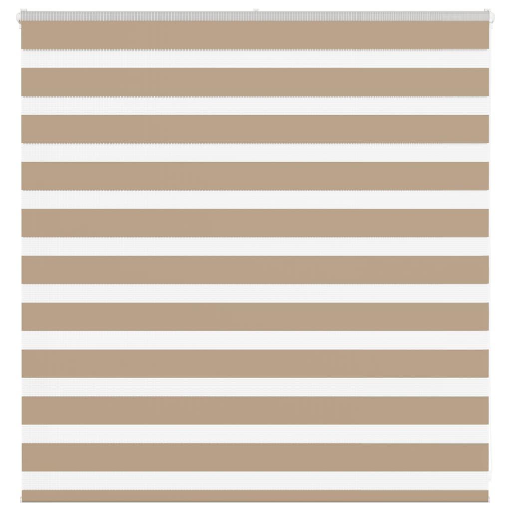 Zebragardin sandbrun 150x100 cm stofbredde 145,9 cm polyester