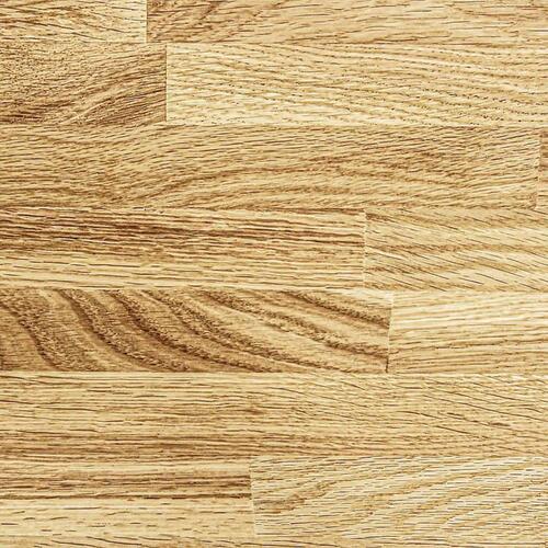 Sengeramme uden madras 200x200 cm Massivt træ Eg