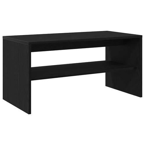 Tv-bord 80x40x40 cm konstrueret træ sort egetræsfarve