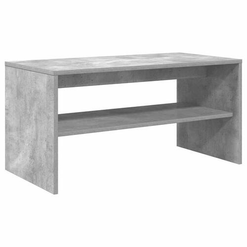 Tv-bord 80x40x40 cm konstrueret træ betongrå
