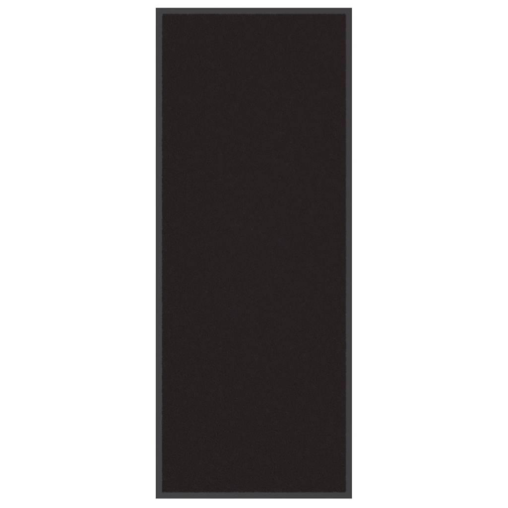 Dørmåtte 60x150 cm sort