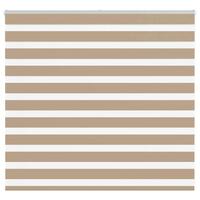 Zebragardin sandbrun 155x100 cm stofbredde 150,9 cm polyester