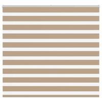Zebragardin sandbrun 165x100 cm stofbredde 160,9 cm polyester
