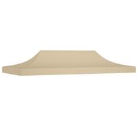 Tag til festtelt 6x3 m 270 g/m² beige