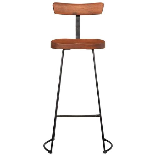 Barstole 2 stk. 49x43x103 cm massivt mangotræ