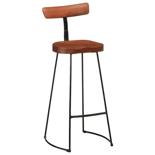 Barstole 2 stk. 49x43x103 cm massivt mangotræ