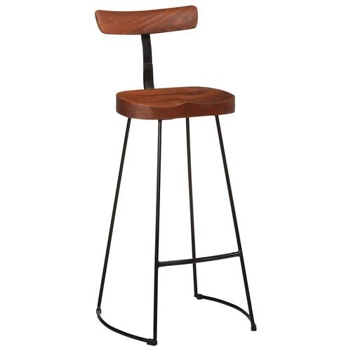 Barstole 2 stk. 49x43x103 cm massivt mangotræ
