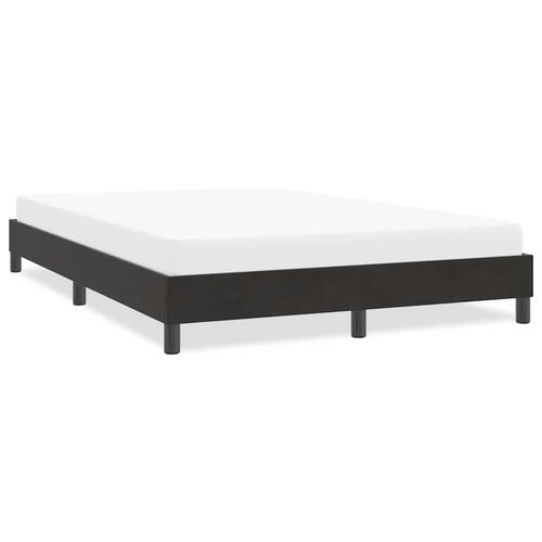 Sengeramme uden madras 160x220 cm fløjl sort
