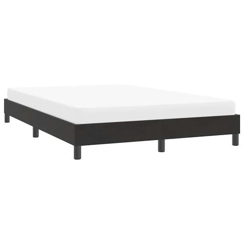 Sengeramme uden madras 160x220 cm fløjl sort