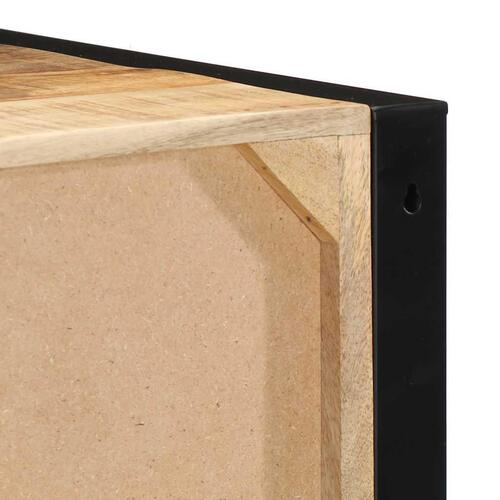 Sengeskab 40x35x25 cm massivt ru mangotræ