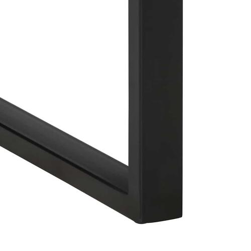 Konsolbord 100x35x75 cm massivt ru mangotræ