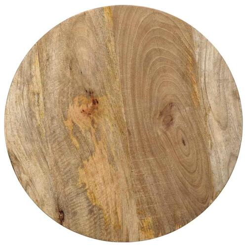 Sidebord Ø50x40 cm massivt mangotræ