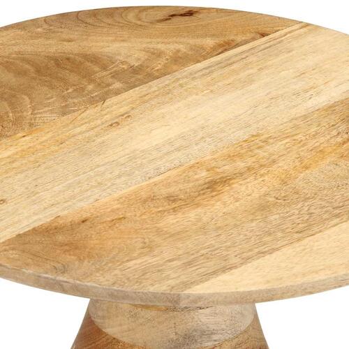Sidebord Ø40x40 cm massivt mangotræ