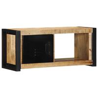 Tv-bord 80x30x35 cm massivt ru mangotræ