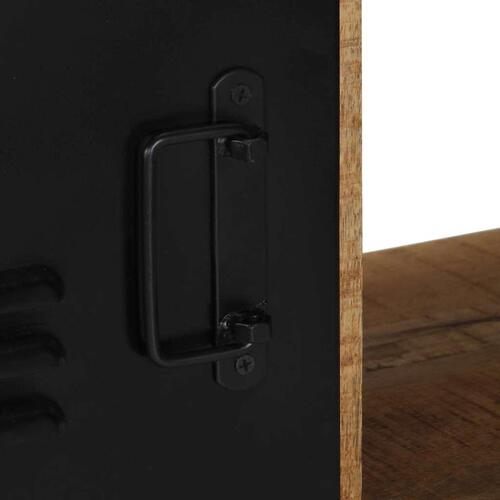 Tv-bord 80x30x35 cm massivt ru mangotræ