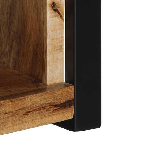 Tv-bord 80x30x35 cm massivt ru mangotræ