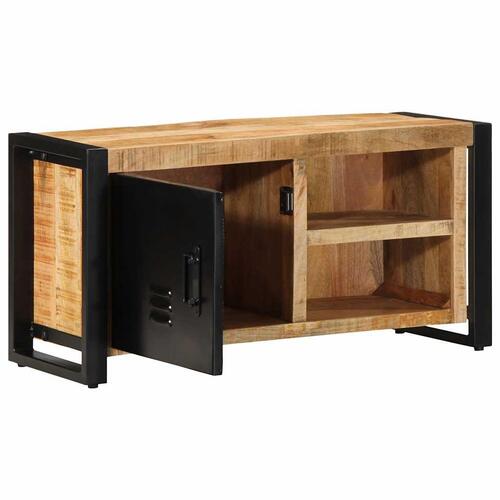 Tv-bord 80x30x40 cm massivt ru mangotræ