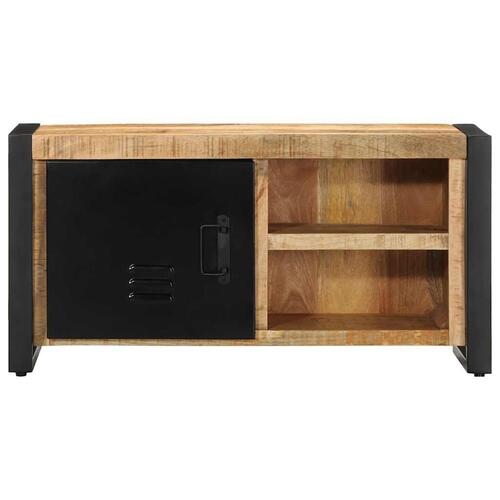 Tv-bord 80x30x40 cm massivt ru mangotræ