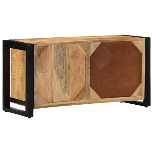 Tv-bord 80x30x40 cm massivt ru mangotræ