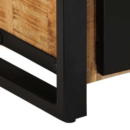 Tv-bord 80x30x40 cm massivt ru mangotræ