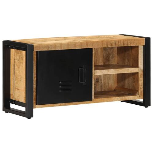 Tv-bord 80x30x40 cm massivt ru mangotræ