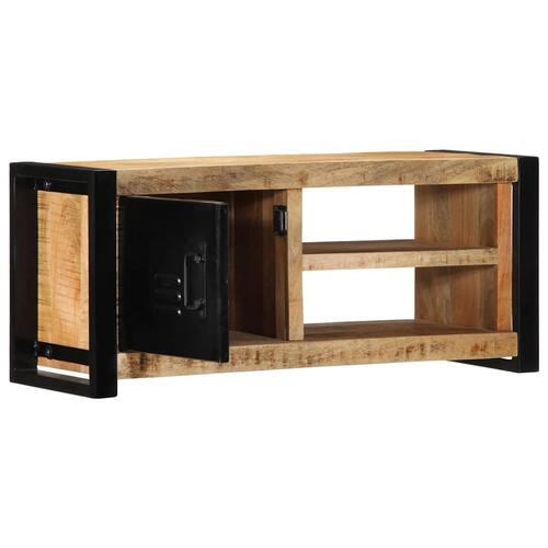 Tv-bord 80x30x35 cm massivt ru mangotræ