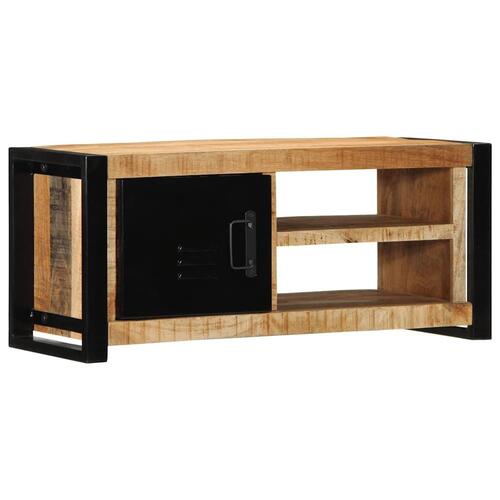 Tv-bord 80x30x35 cm massivt ru mangotræ