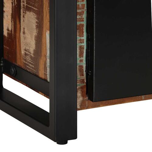 Tv-skab 80x30x40 cm massivt genbrugstræ