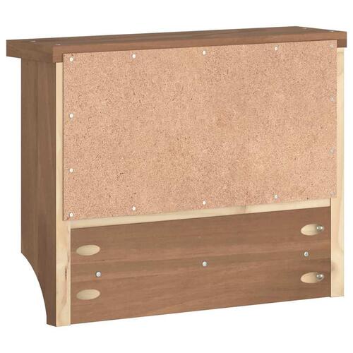 Væghængt knagerække SANDNES 45x12x35 cm massivt fyrretræ