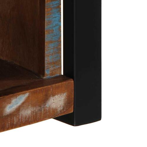 Tv-bord 80x30x35 cm massivt genbrugstræ