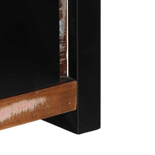 Tv-bord 100x30x35 cm massivt genbrugstræ