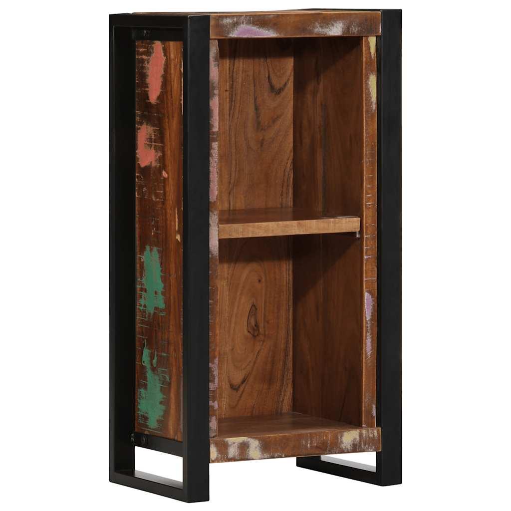 Sengebord 40x30x80 cm massivt genbrugstræ billede