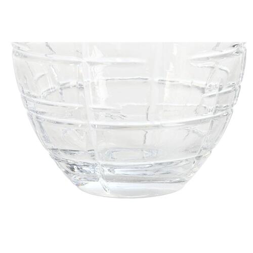 Vase Home ESPRIT Gennemsigtig Krystal Moderne 12 x 12 x 17 cm