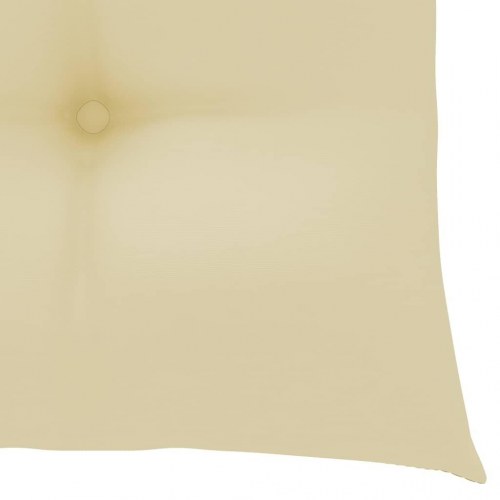 Stolehynder 2 stk. 50x50x7 cm oxfordstof cremehvid