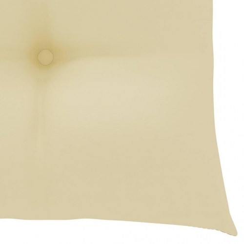 Stolehynder 6 stk. 50x50x7 cm oxfordstof cremehvid