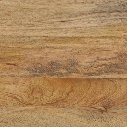 Sofabord 100x54x40 cm massivt mangotræ brun