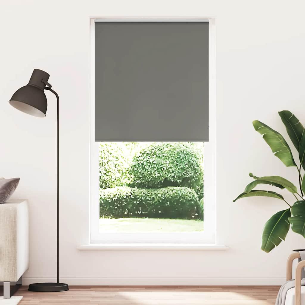 Mørklægningsrullegardin 105×230 cm - grå, polyester billede