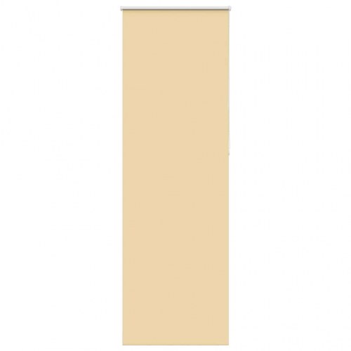 Mørklægningsrullegardin 70 x 230 cm - beige