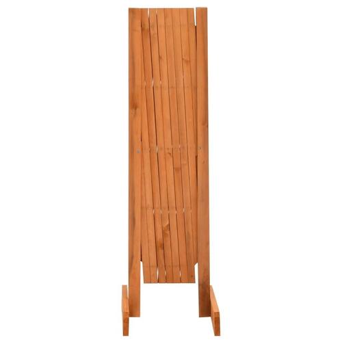 Espalier til haven 150x80 cm massivt fyrretræ orange