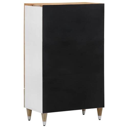 Skab 60x33,5x100 cm massivt mangotræ